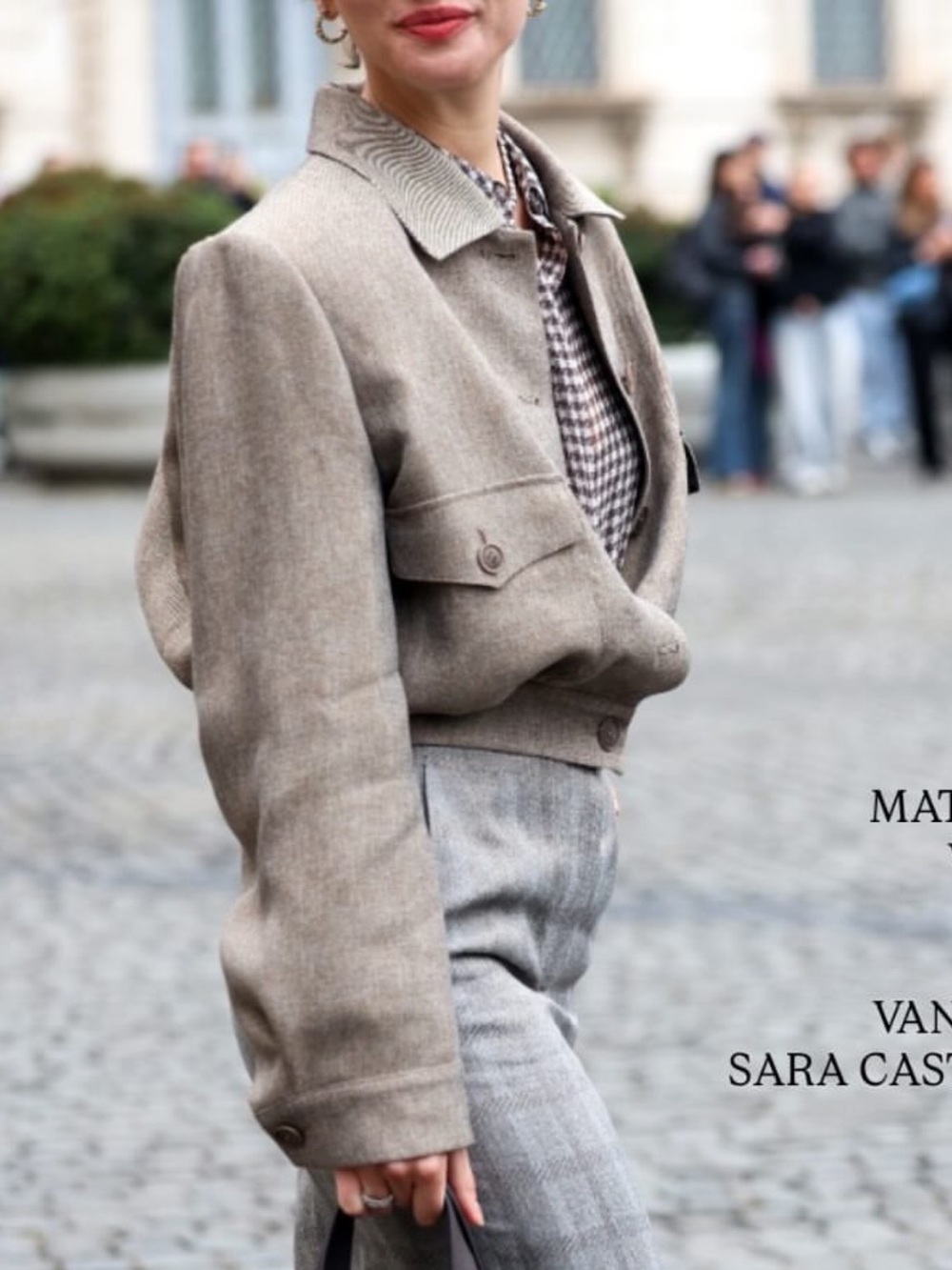 Massimo Dutti Beige Linen Oversized Bomber Jacket